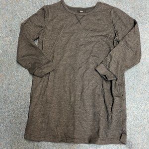 3/4 Sleeve Grey Sweater